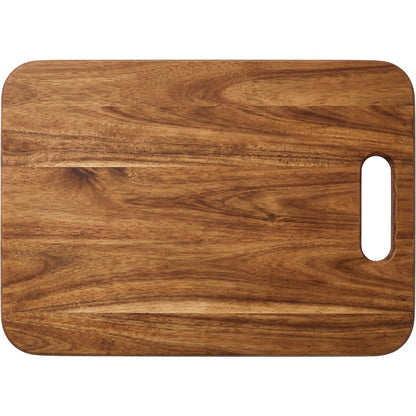 Tracse Acacia Wood Cutting Board 16 x 11 in with Handle for Kitchen